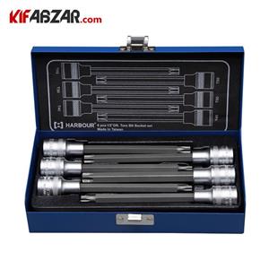 جعبه بکس بیت ستاره ای 6 پارچه هاربر مدل HT6P