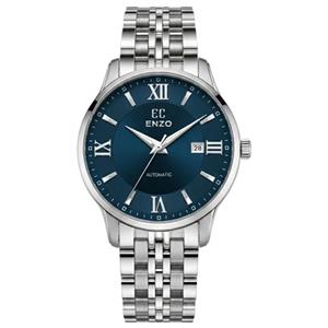ساعت مردانه انزو EC-2176AVG اورجینال صفحه سرمه ای Enzo-8144-G