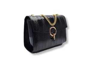 کیف مجلسی شمعی طرح موجی،کیف دوشی مجلسی،کیف مجلسی زنانه،کیف ورنی زنانه،کیف دخترانه دوشی