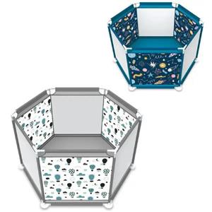 پارک بازی تاشو کودک طرح بالن و کهکشان viva kids