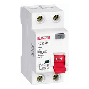 کلید نشتی جریان هیمل دو پل 63 آمپر(30میلی آمپر) HDB3VR263SC
