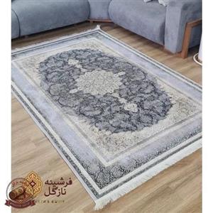 فرشینه مخمل طوسی مدرن ترمز دار (ابعاد دلخواه) u57