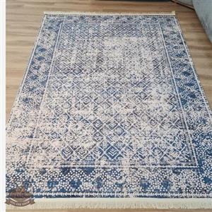 فرشینه مخمل ابی کم رنگ مدرن ترمز دار (ابعاد دلخواه) u632