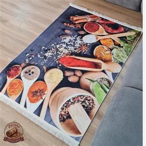 فرشینه اشپزخانه مخمل هازان تُرک استُپ دار ابعاد سفارشی 009