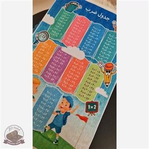فرشینه کودک جدول ضرب جنس مخمل استُپ دار  (ابعاد سفارشی)
