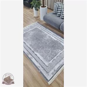 فرشینه خاکستری مدرن جنس مخمل تُرک تولید ابعاد دلخواه استُپ دار