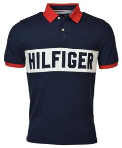 Tommy Hilfiger Men's Custom Fit Logo Polo Shirt 