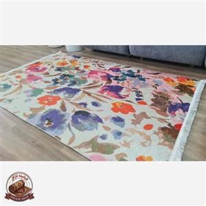 فرشینه مدرن استُپ دار (اصلا لیز نمیخوره)رویه مخمل هازان ترک