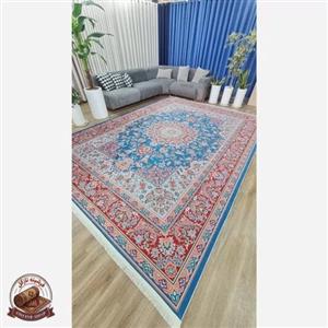 فرشینه مستطیل طرح جدید جنس رویه مخمل هازان ترک کد 20250426
