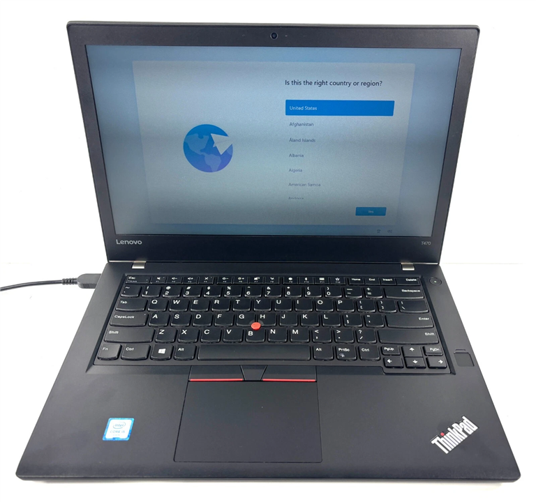 Lenovo ThinkPad T470  STOCK LAPTOP