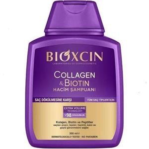 شامپو ضد ریزش و حجم‌ دهنده بیوتین و کلاژن Collagen & Biotin 300ml