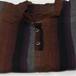 مانتو  زنانه طرحدار دکمه ای،جنس لنین نخ اعلا،فری سایز از 38تا 44، ارسال رایگان با950هزارتومان خریدپوشاک زنانه نرگس2