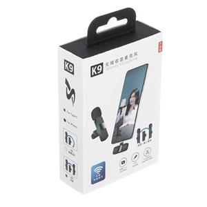 میکروفن یقه ای بی سیم مدل K9 Dual Type-C