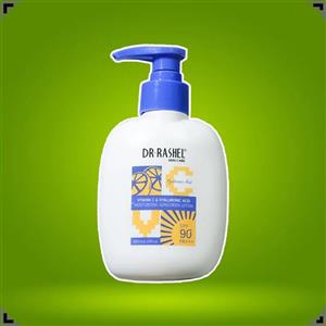 لوسیون ضد آفتاب ویتامین سی و هیالورونیک اسید دکتر راشل SPF90