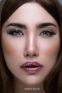 لنز رنگی چشم سی ویژن رنگ(DEWY BLUE) سالانه