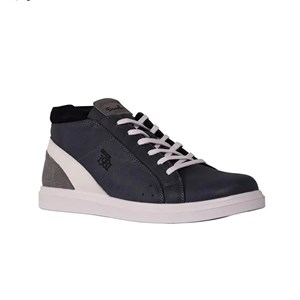 نیم بوت چرمی روزمره مردانه Ariom Bootie LC Lace III Night Shade/Night Shade/Blanc de Blanc/Pewter 45