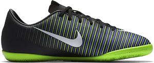 Nike Jr. Mercurial Vapor XI IC Indoor Soccer Shoe Black Green Blue 