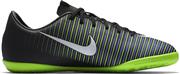 Nike Jr. Mercurial Vapor XI IC Indoor Soccer Shoe (Black, Green, Blue)