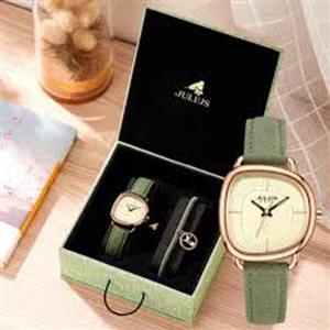 ساعت عقربه ای زنانه جولیوس مدل JA-1436A به همراه دستبند