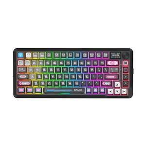 کیبورد Redragon Flekact K708 MC PRO RGB