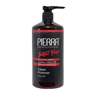 شامپو بدون سولفات پیرا Pierra بازسازی کننده و تغذیه کننده ساختار مو حجم 1 لیتر