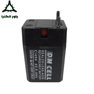 باتری سیلد لید اسید DM CELL 4V 400mAh
