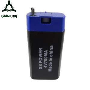 باتری سیلد لید اسید GS POWER 4V 700mA