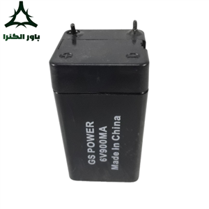 باتری سیلد لید اسید GS POWER 6V 900mA