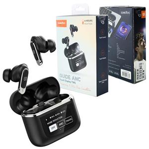 هندزفری بلوتوث پرودو Porodo Soundtec Guide ANC صفحه نمایش لمسی