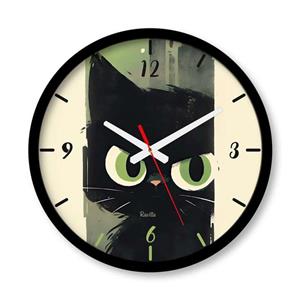 ساعت رومیزی عقربه‌ای راویتا مدل گربه کد 3524