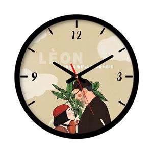 ساعت رومیزی عقربه‌ای راویتا مدل لئون و ماتیلدا کد 3597