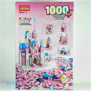 اسباب بازی لگو قصر 1000قطعه برند LELE آیتم 8832-3