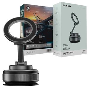 هولدر موبایل وکیوم مکشی مگ سیف گرین لاین Green Lion GX-34 Suction Phone Holder