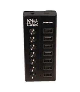 هاب 7 پورت USB 3.2 کی نت پلاس مدل KP-HA17