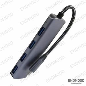 هاب 4 پورت Type C کی نت K-HC320