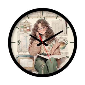 ساعت رومیزی عقربه‌ای راویتا مدل دختر کد 3572