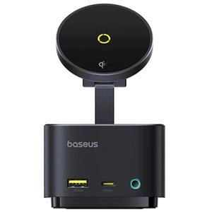 هاب تایپ‌سی 7 پورت و شارژر وایرلس بیسوس Baseus BS-OH122 B00072900121-00