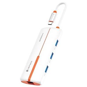 داک  Lightwave LW-DOCK-61A USB-C 6 in 1