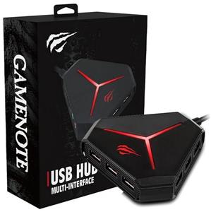 هاب 10 پورت  USB 3.0 هویت ( HAVIT ) مدل H95 ( گارانتی 12 ماهه متین )