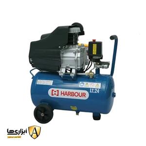 کمپرسور باد ۲۴ لیتری روغنی H24L هاربر