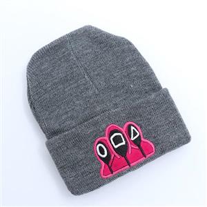 کلاه بافت لب برگرد بازی مرکب 60621 کد 78