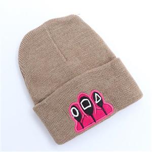 کلاه بافت لب برگرد بازی مرکب 60621 کد 79