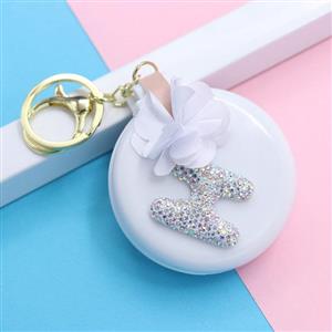 آویز برس تاشو کیفی طرح حرف H سفید 37230