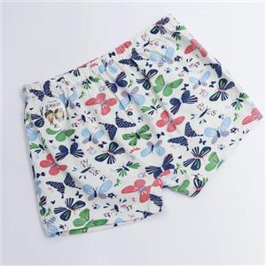 شورت بچه گانه الماس سایز XL نیم پا طرح پروانه 12839 کد 7