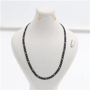 زنجیر مشکی استیل 3میل 70967