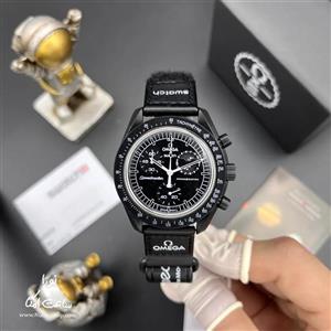 ساعت امگا سواچ اسنوپی مشکی OMEGA SWATCH SNOOPY