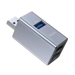 هاب 3 پورت یسیدو Yesido HB14 3-in-1 HuB Adapter
