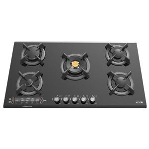 اجاق گاز صفحه‌ای ۵ شعله شیشه‌ای آلتون مدل IG534DB