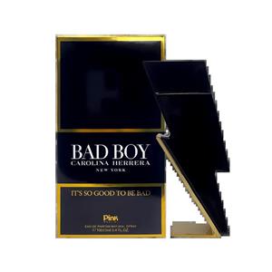 ادوپرفیوم مردانه پینک ویژوآل Pink مدل کارولینا هررا بد بوی Carolina Herrera Bad Boy حجم 100 میلی لیتر طرح مارک