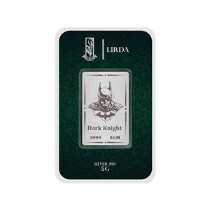 شمش نقره لیردا طرح بتمن کد 999-5 Dark Knight 